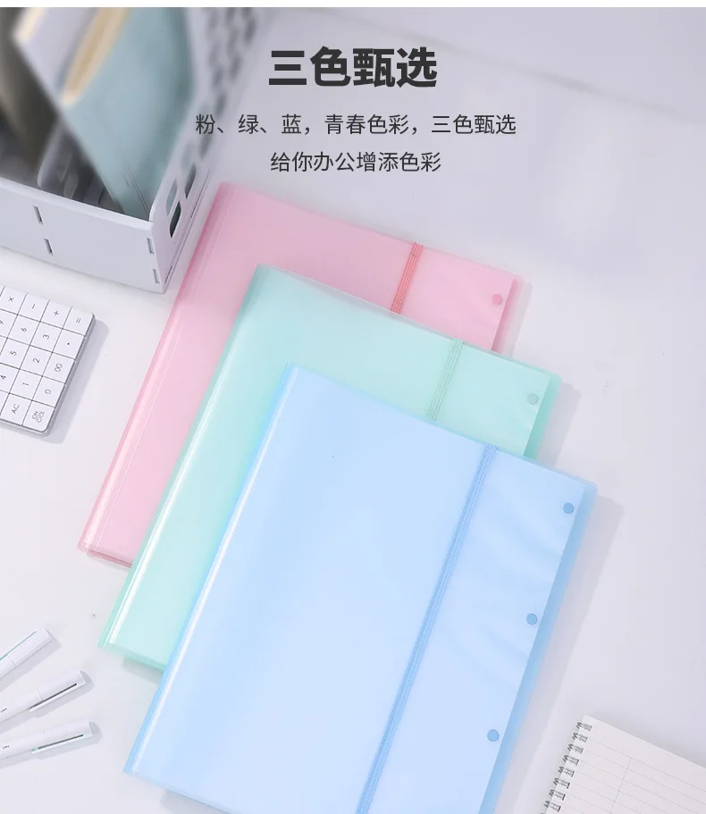 Deli 72478 тестовый зажим для бумаги A3 Compartmental Info Booklet shu jia zi прозрачная Молодежная Студенческая папка для экзамена сумка для хранения