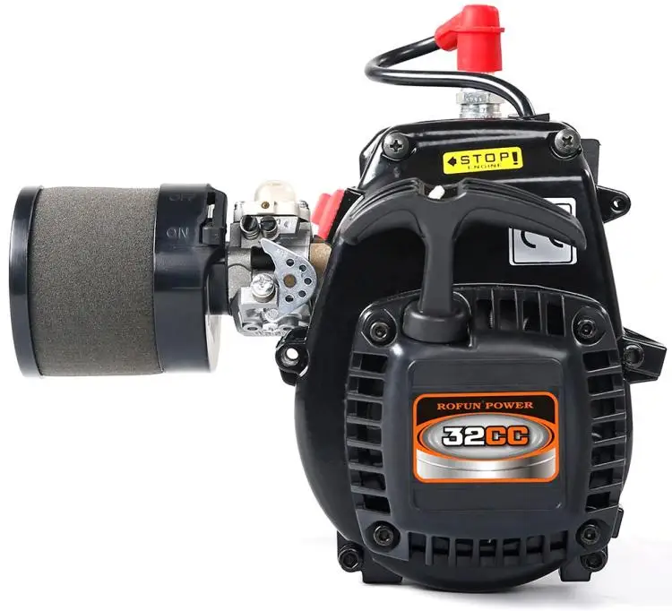 4 Bolt Motor 32cc Engine with Walbro 813 Carburetor CMR7H Spark plug Clutch Fits HPI Baja 5B 5T 5SC