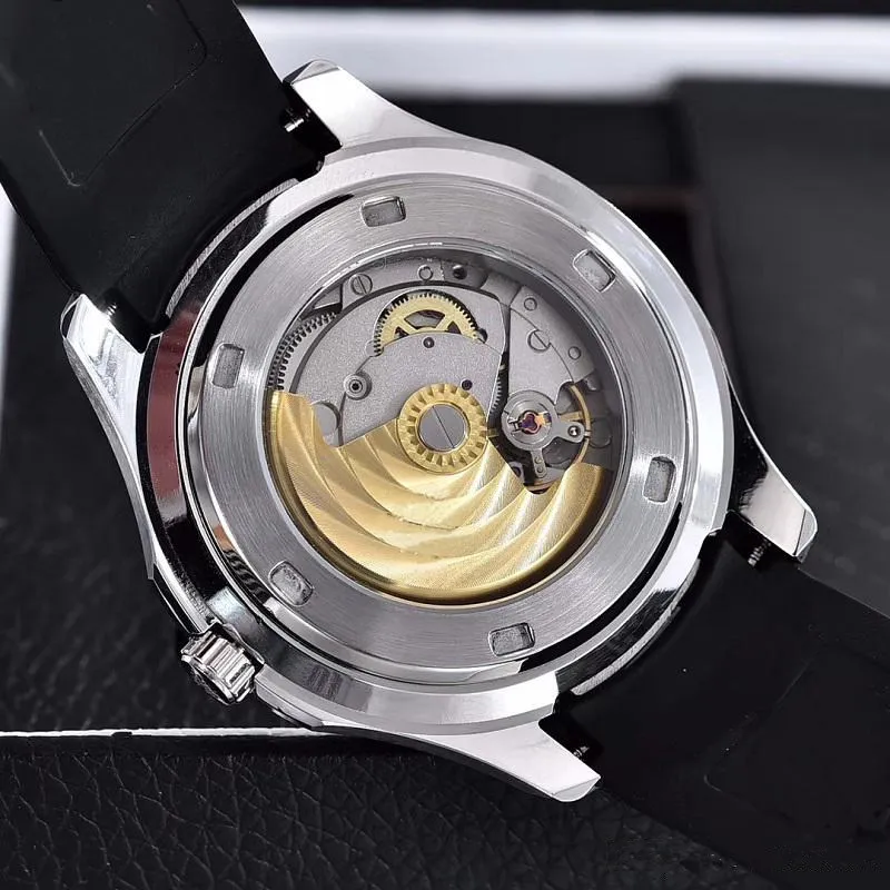 Новые механические мужские часы Patek, высокое качество, спортивные автоматические часы для мужчин, роскошные деловые мужские наручные часы в виде планеты