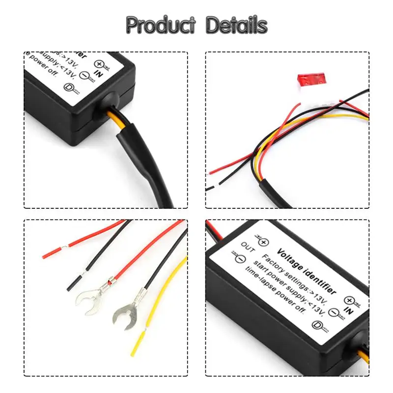 1 шт. Водонепроницаемый Автомобильный светодиодный дневный ходовой светильник DRL
