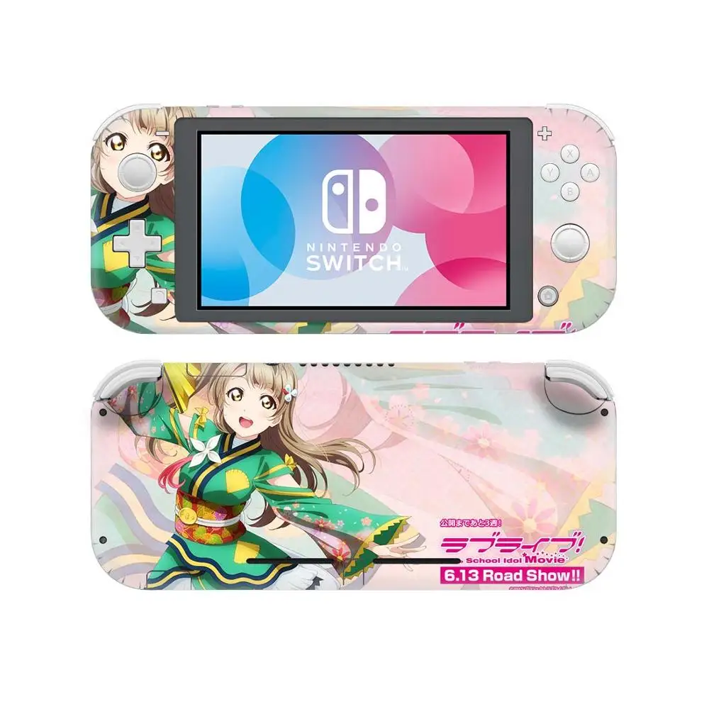 Токисаки Куруми nintendo переключатель кожи Стикеры крышка Для nintendo переключатель Lite консоли протектор nintendo Switch Lite кожи Стикеры