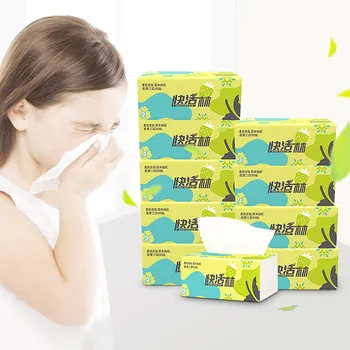 

10 Pack Toilet Tissue high quality Home Bath Toilet Paper Towels Napkin Hand Clean Disposable Extraction Tissue Wood Pulp Paper