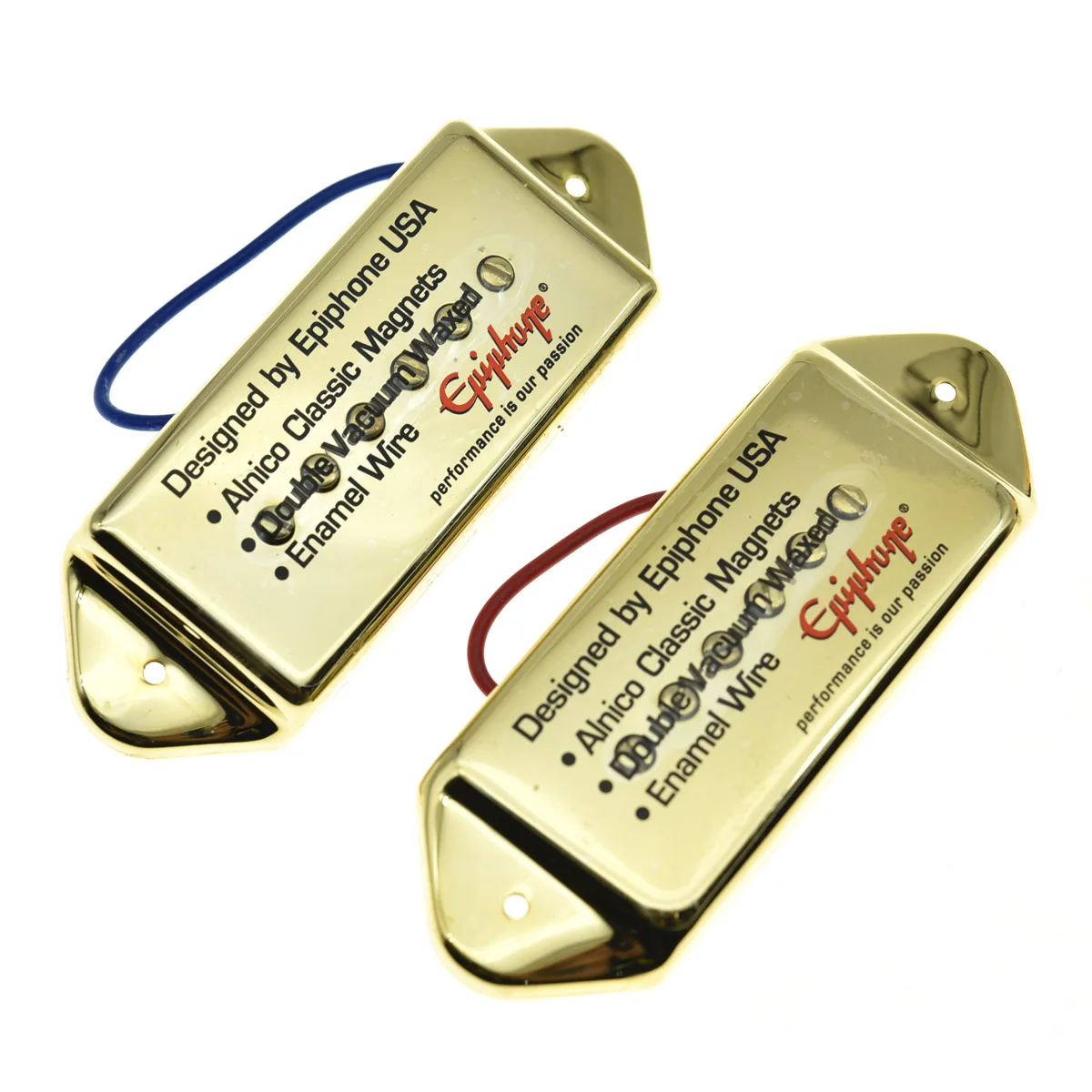 Set of 2 Electric Guitar Pickups P90 Dogear Neck and Bridge Fits Epiphone Casino Nickel | Спорт и развлечения
