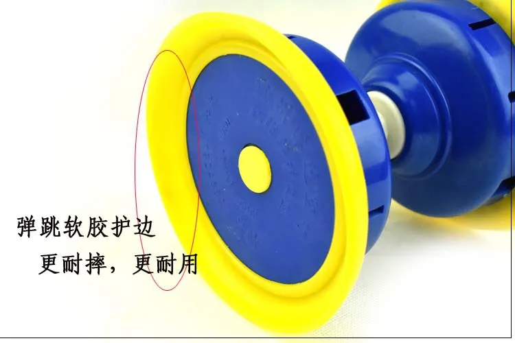 Ming yuan Diabolo для начинающих 3 с тремя подшипниками и двойной головкой для студентов Diabolo, защита для детей от разбитых краев Diabolo
