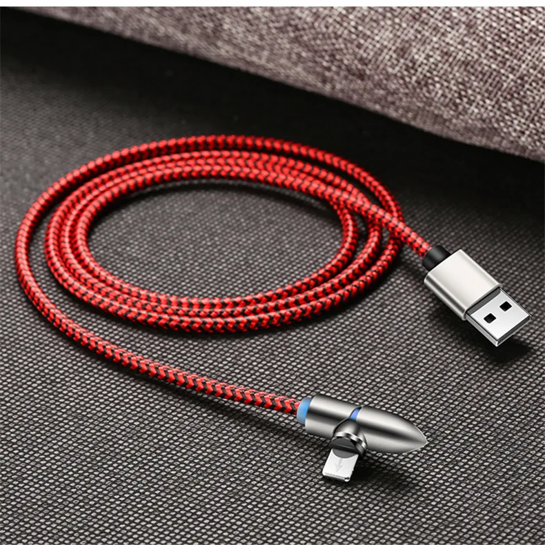 Bozhu Магнитный usb-кабель 1,2 м для IPhone кабель Micro USB type C плетеный кабель зарядное устройство для samsung Xiaomi huawei