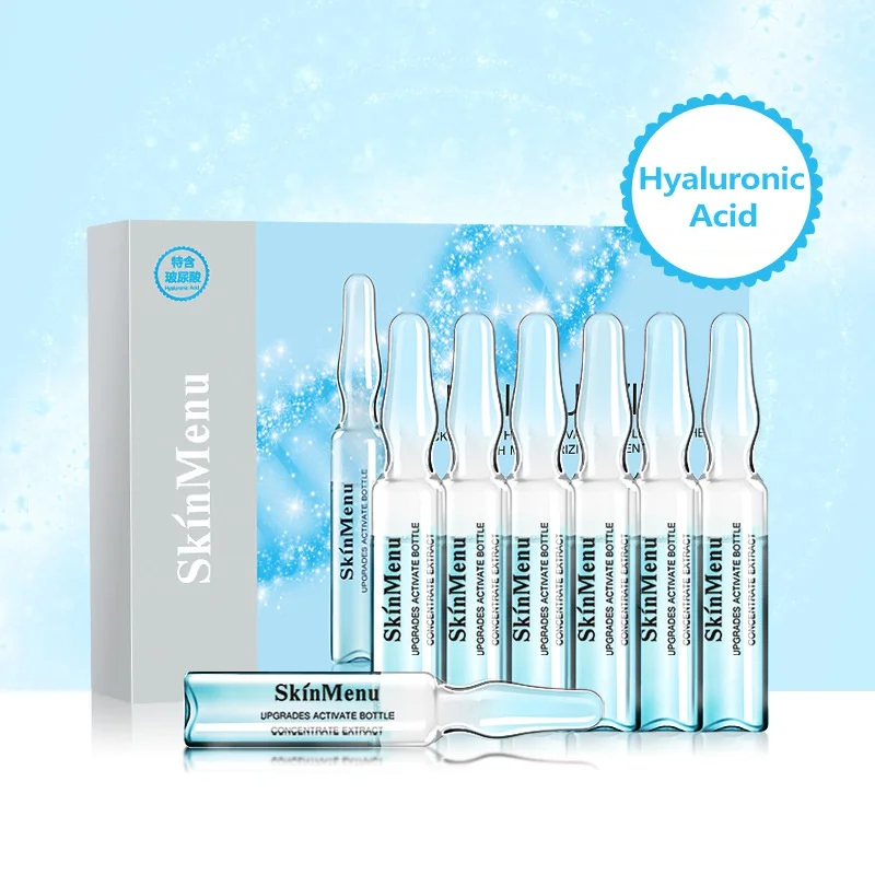 7 Days Hyaluronic Acid Korea 7pcs/Set Acido Hialuronico Serum Anti-Aging Wrinkle Hydrating Beauty For Skin Care Essence - Вес нетто: 14g