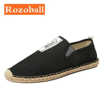 

Men Fisherman Shoes Breathable Casual Espadrilles Light Cheap Driving Shoes Fashion Men Canvas Boat Shoes Dropshipping Rozoball