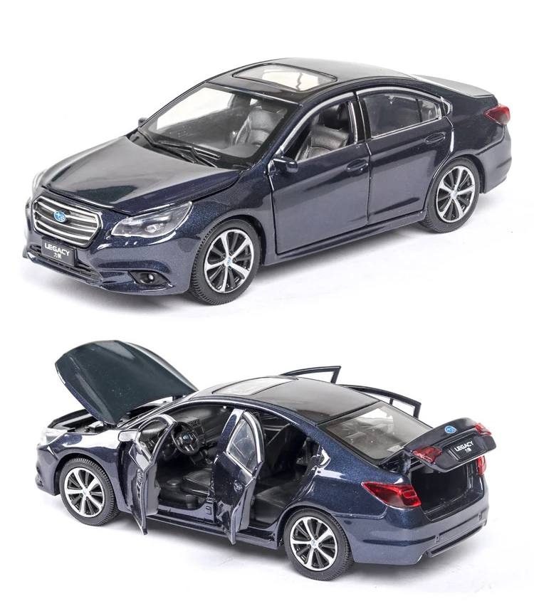 Горячая масштаб 1:32 колеса автомобиля Японии SUBARU LEGACY металлическая модель с светильник и звук литой автомобиль игрушки коллекция для подарков