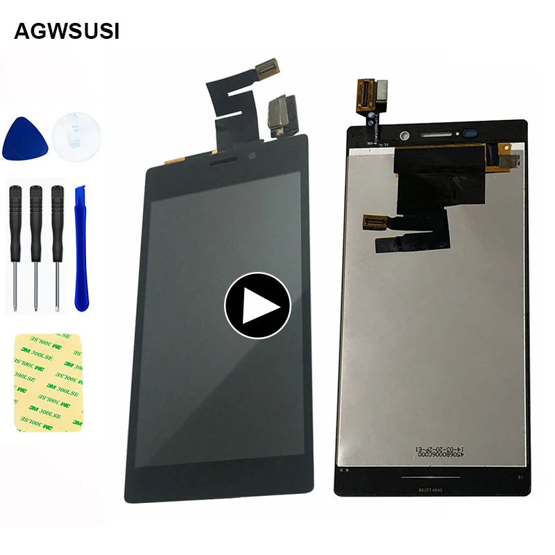 ЖК дисплей с сенсорным экраном и дигитайзером в сборе для Sony Xperia M2 D2303 S50H D2302 D2305