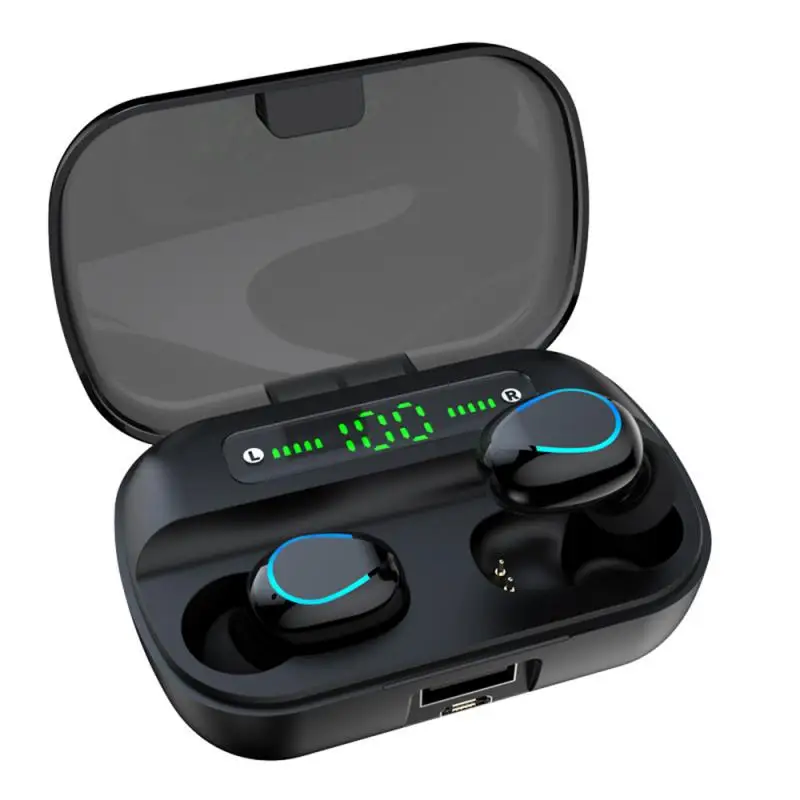 IPX7 Wireless Headphones TWS Bluetooth 5 0 Wireless Earphones 2000mAh 2020 In Ear Noise Canceling Bluetooth Earphone