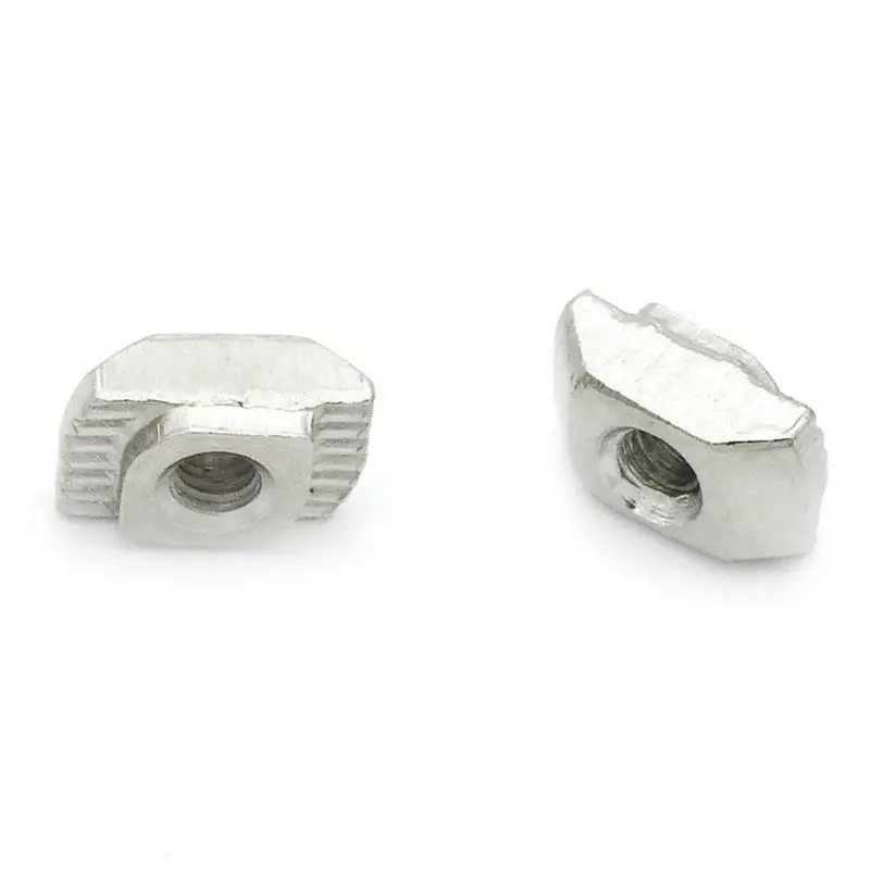 ELEG-100pcs M5x10x6 для серии 20/30 слот Т-образная гайка раздвижная гайка
