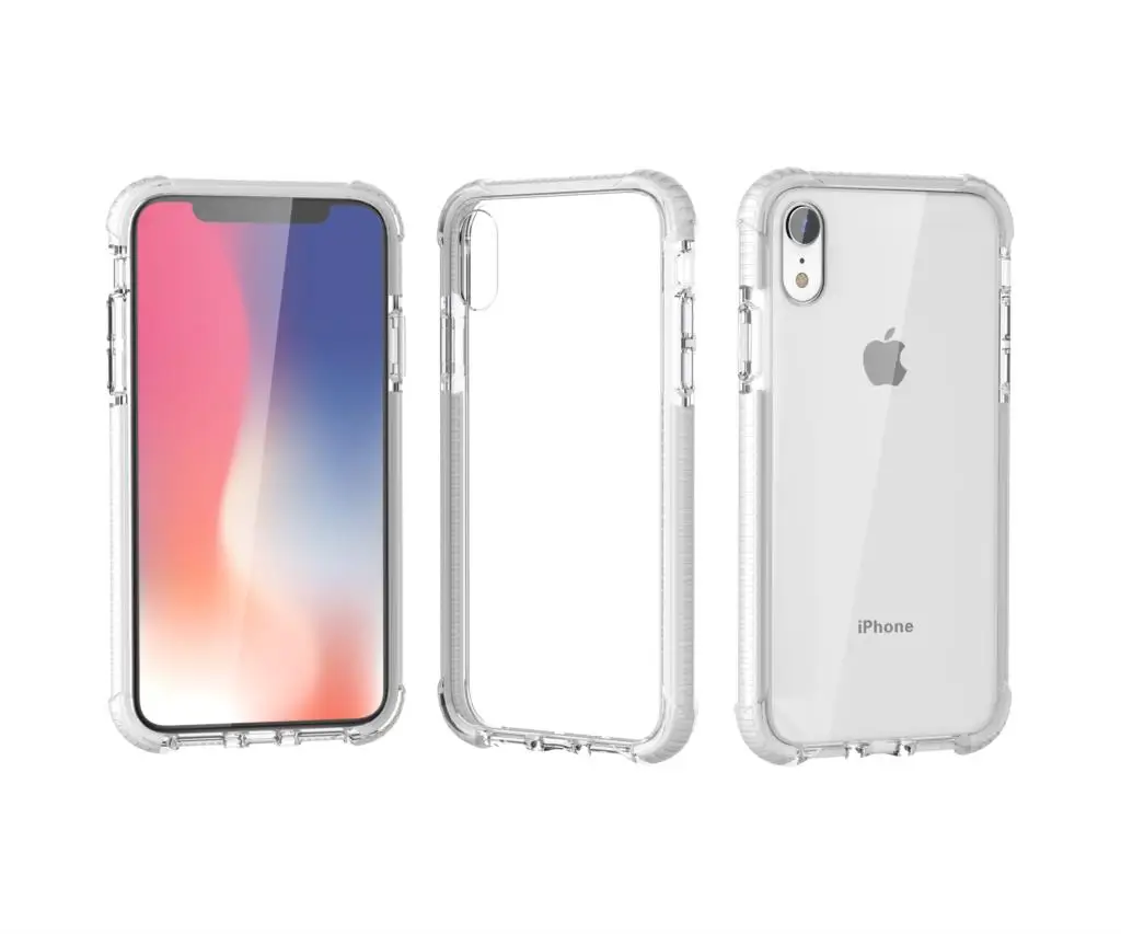 Анти капля акриловый чехол для телефона iPhone X XS TPU + PC XR противоударный Xs Max|Бамперы|