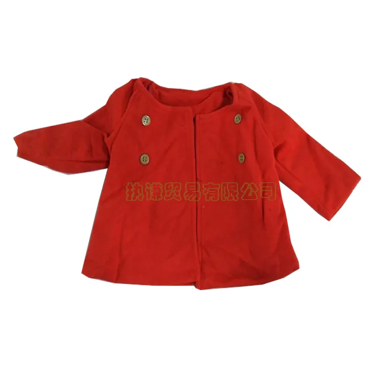 AliExpress Детская шерстяная куртка с круглым вырезом, длинными рукавами, dou peng xing 88a34153, Детское пальто INS, Лидер продаж
