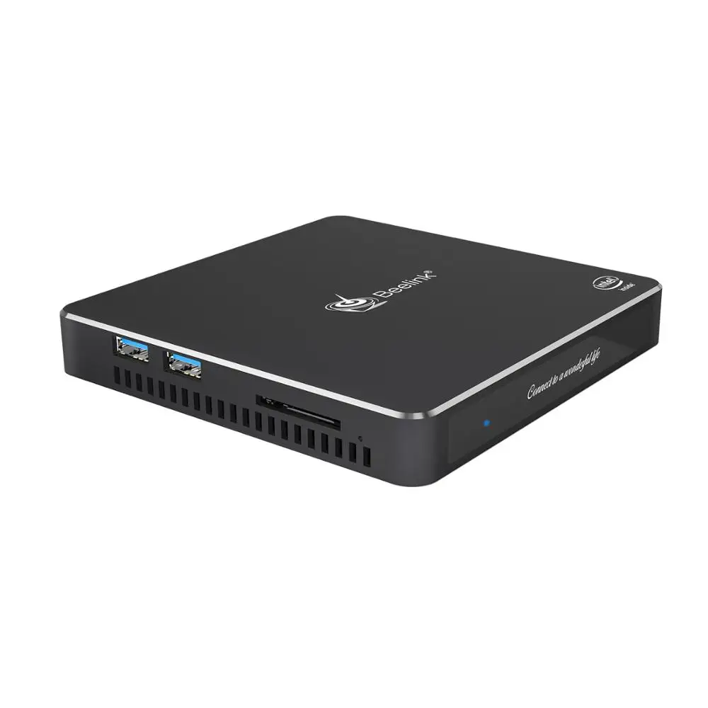 Beelink Gemini T34 Мини ПК Intel Apollo Lake J3455 Windows10 8 Гб 128/256/512 GB двойной Экран Дисплей 2,4G/5,8G, Wi-Fi, BT4.0