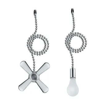 

2pcs Universal Wall Light Pull Switch Home Ceiling Fan Lamp Replacement Tools Pull Chain Cord Switch New