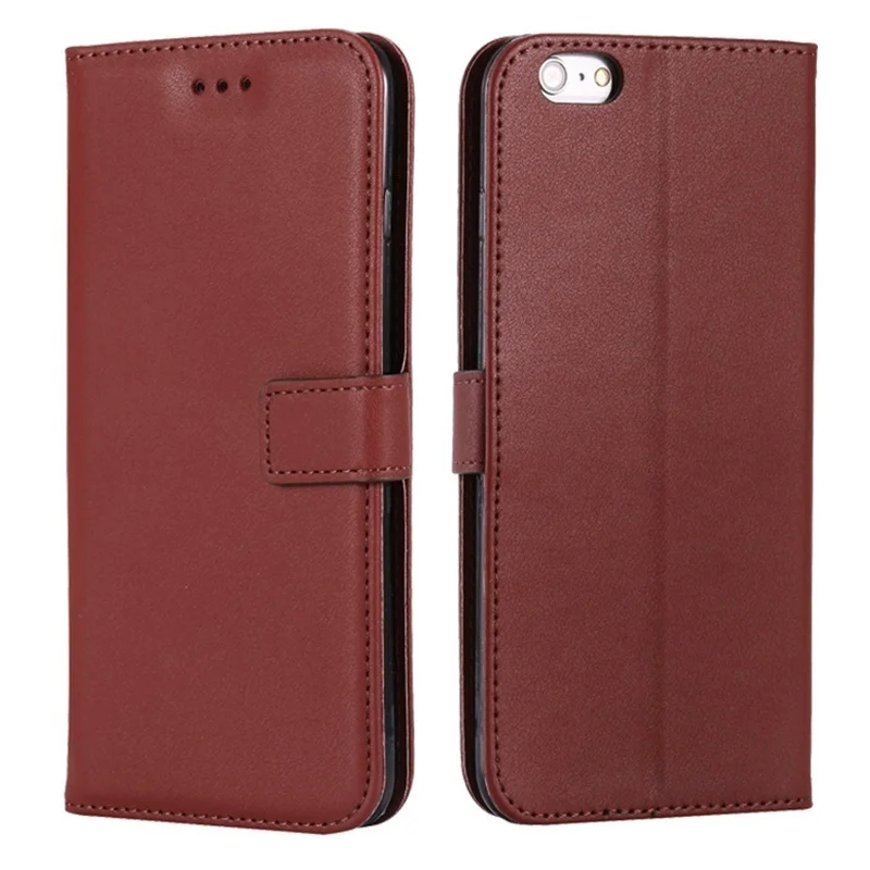 brown Кожаный чехол-книжка с отделениями для карт чехол для huawei P7 P8 Lite P9 P10 P20 P30 Pro Honor 8 9 10 Lite 6X 6C Nova 3i P Smart чехол s чехол для телефона - Цвет: brown