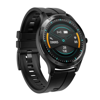 

Smart Watch Heart Rate Sleep Monitor Full Round Touch Screen Life Waterproof Message Push Women Men Sport Pedometer Wristband