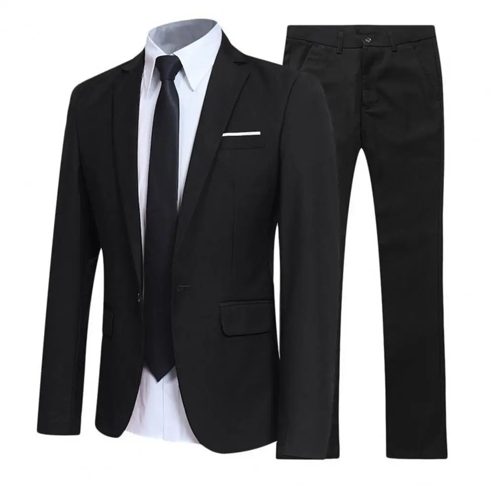 Formal Business Wedding 2 Pieces Suit 2021 Blazers Jacket Trousers Pants Vest Trousers Dress Waistcoat men suits for wedding