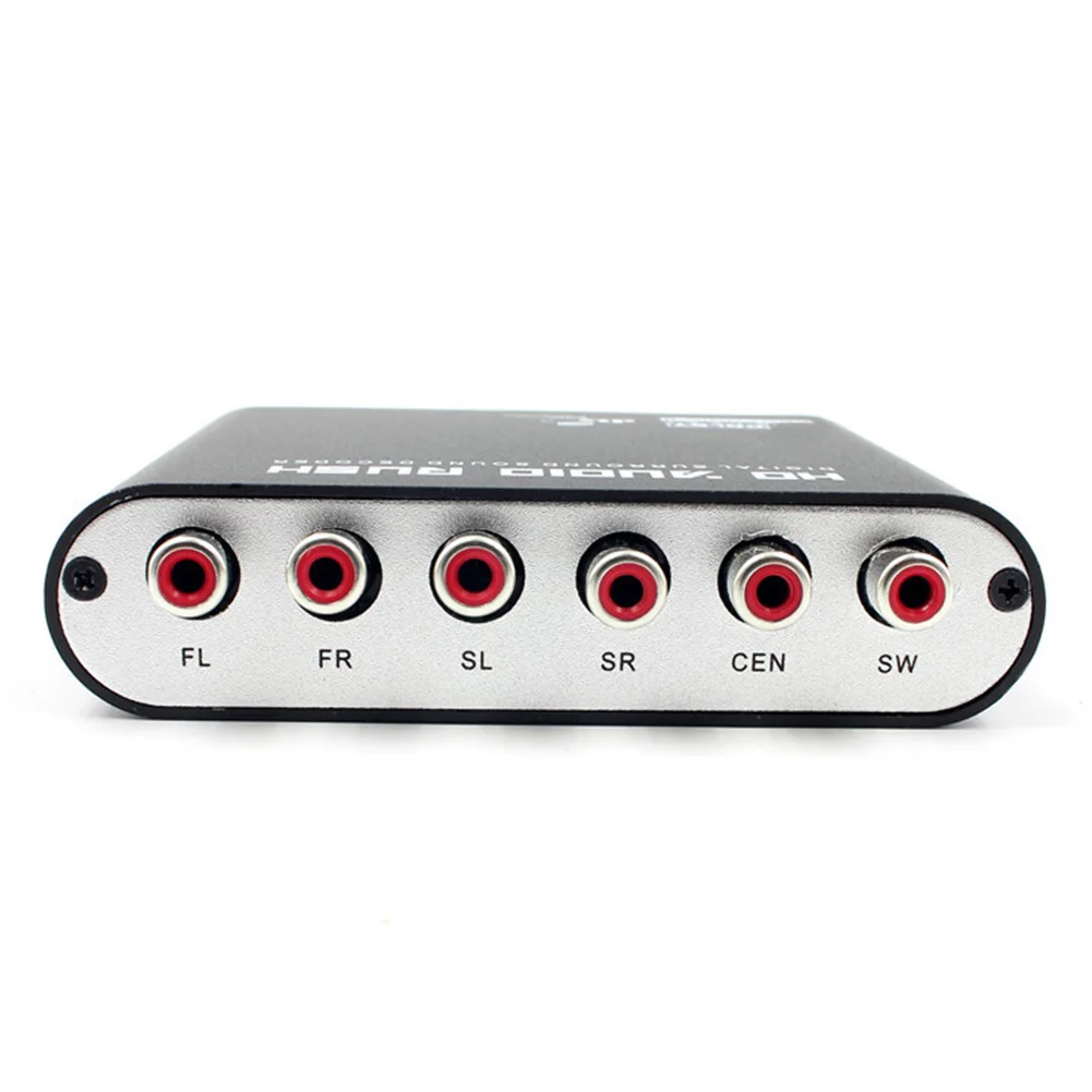  5.1 Canale AC3 Lettore Hd Coassiale Decoder Audio Convertitore di Segnale Audio Surround Digitale O