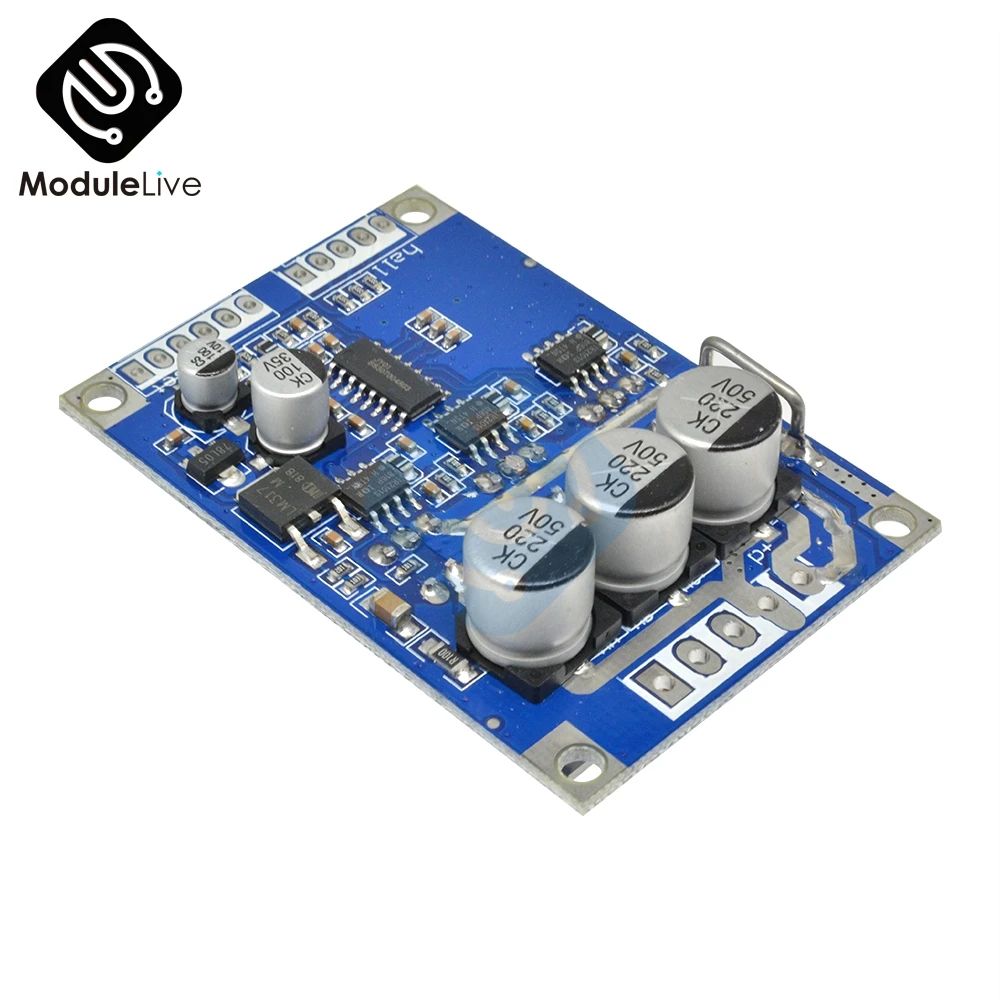 500 Вт AC/DC 12 V-36 V 15A регулятор бесщеточного двигателя с Холла мотор сбалансированный автомобиль драйвер платы инструменты