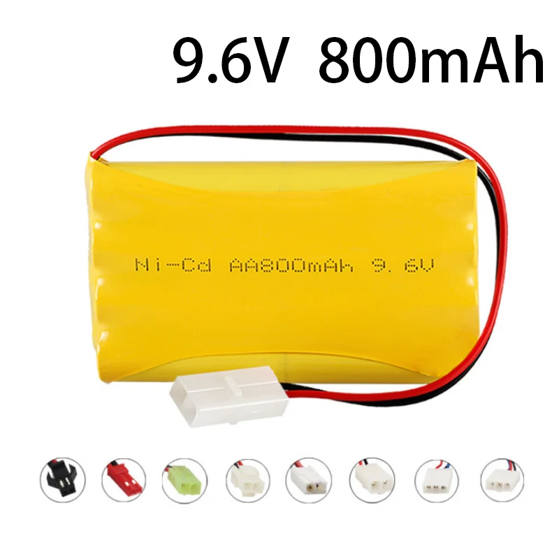 9 6 V 800mAh Ni CD Батарея AA HT 2878 лодка для удаленного Управление автомобиля Cemote