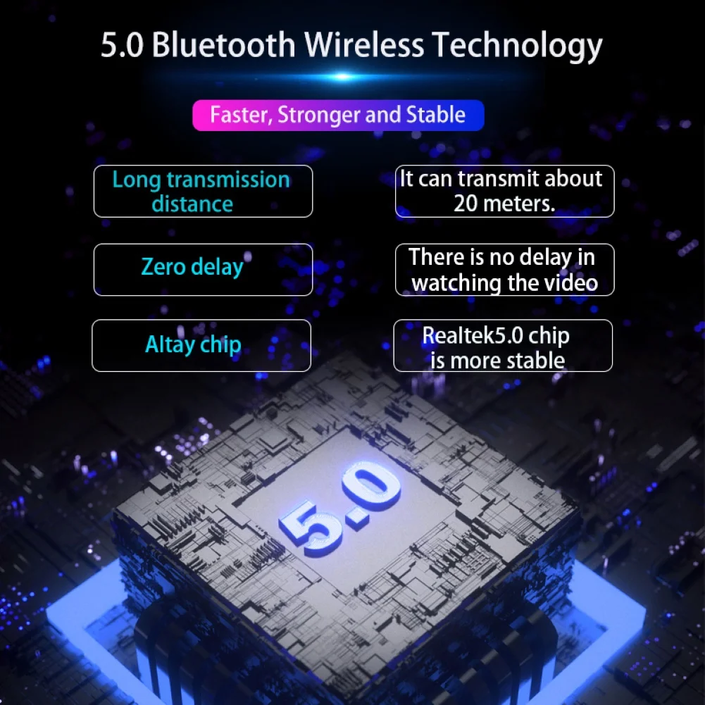 TWS G16 Bluetooth наушники 5,0 Сенсорное управление Led-цифровой дисплей Blutooth наушники стерео водонепроницаемый шумоподавление зарядная коробка