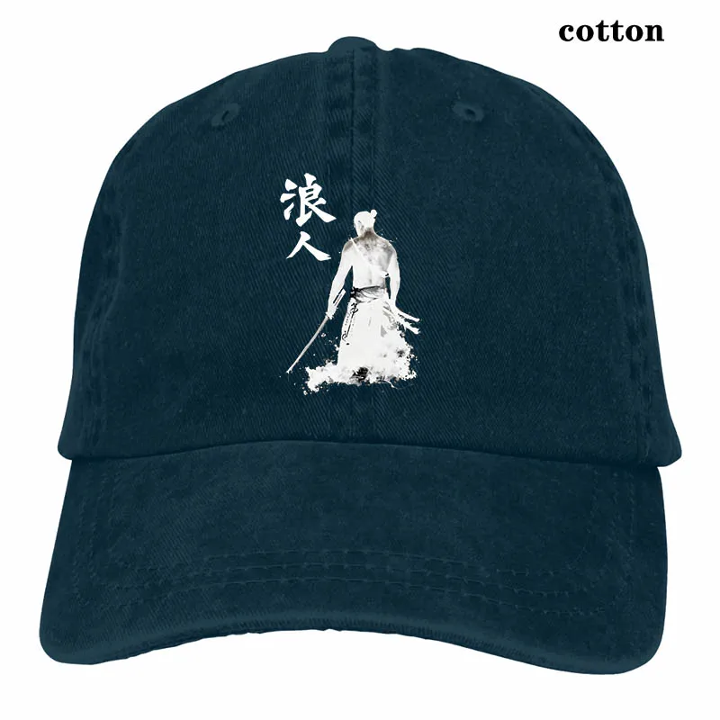 RONIN SAMURAI бейсболка для мужчин и женщин Кепка для водителя грузовика модная Регулируемая Кепка - Цвет: 3-Navy