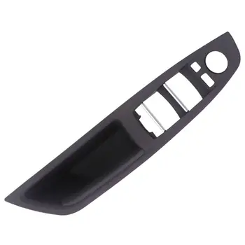 

For Bmw 5 Series F10 F11 F18 Door Inner Handle Left Front Door Interior Door Panel Driver'S Seat Button Switch Frame Storage Box