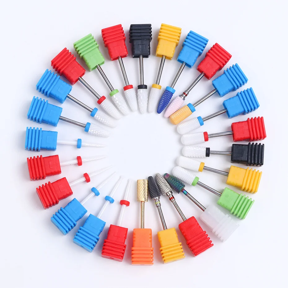 

1pcs Diamond Nail Drill Bits Electric Manicure Machine Drills Accessories Rotary Burr Mills Cutter Nail Remover Tools LEZL01-25