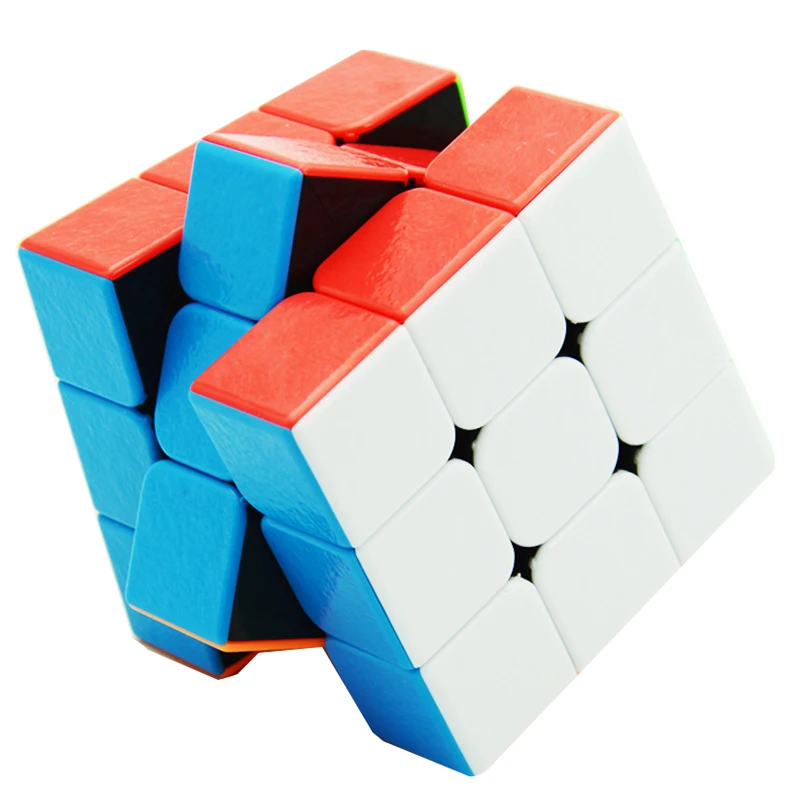 Shengshou драгоценный камень 3x3x3 магический куб без наклеек в качестве подарков 3 слоя Magico Cubo для начинающих новые игрушки для детей