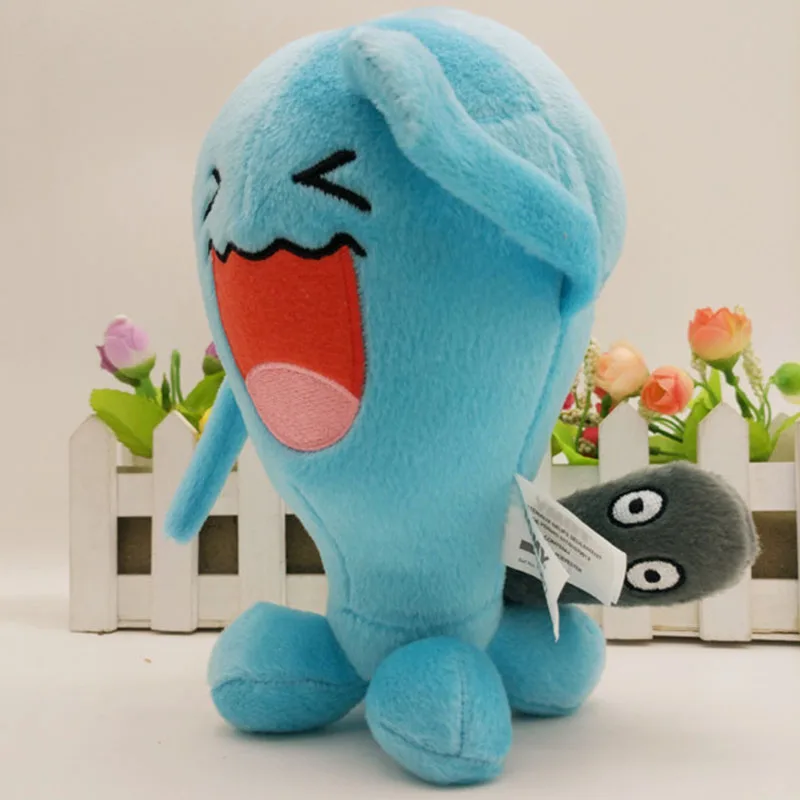 TAKARA TOMY Покемон Аниме Плюшевые игрушки воббуфет Мягкие плюшевые игрушки Оригинальные забавные Покемоны плюшевые куклы игрушки подарки для детей 20 см