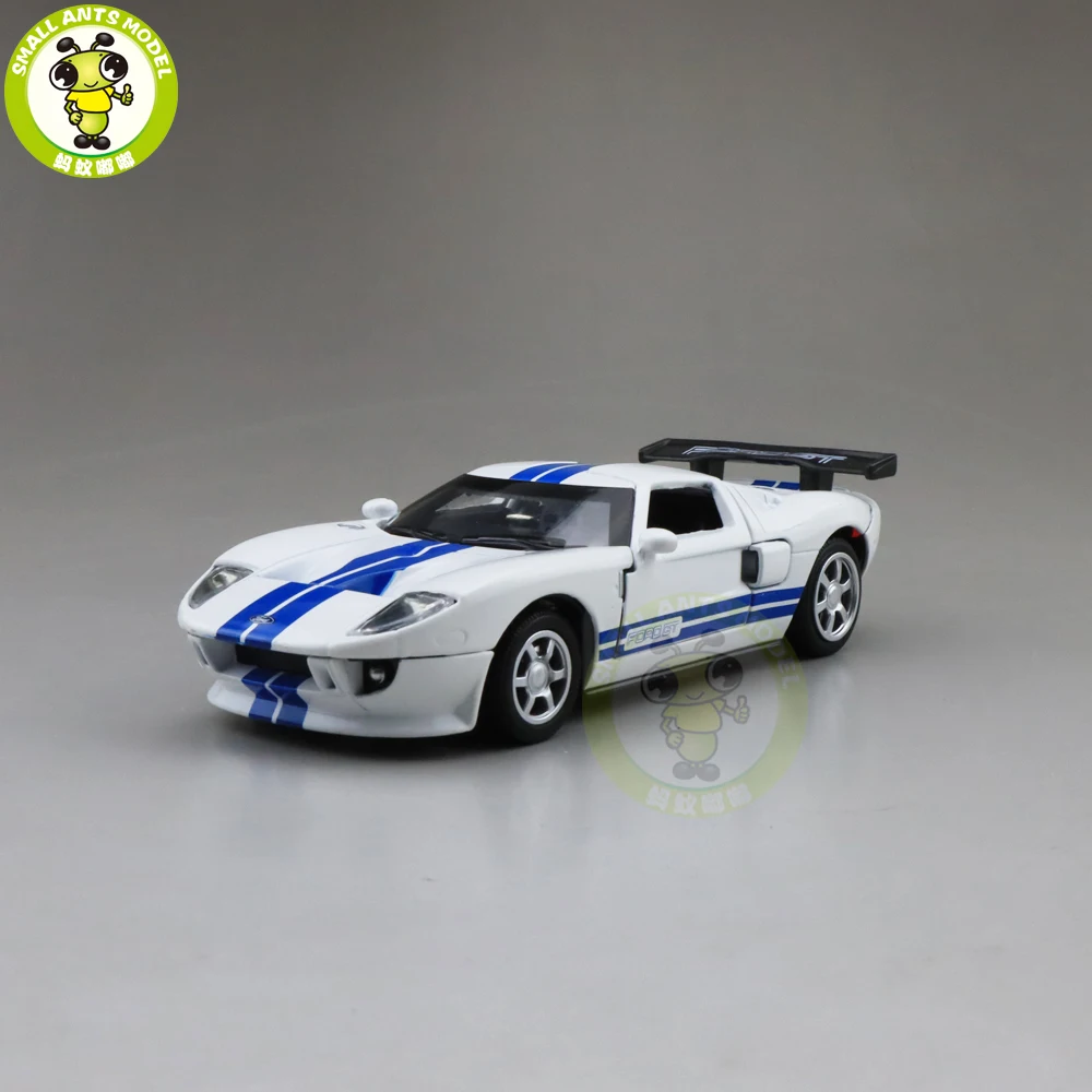 1/32 Ford GT 2006 литая модель автомобиля игрушки для детей Детское звуковое освещение Вытяните назад Подарки для мальчиков девочек