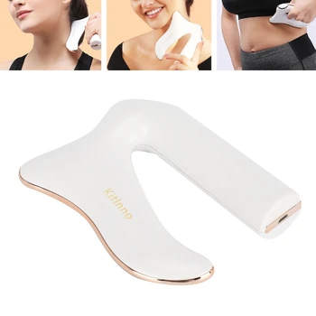 

Facial Massager Electric Scraping Instrument Red Light Hot Compress Muscle Relaxation Massage Guasha Board Roller