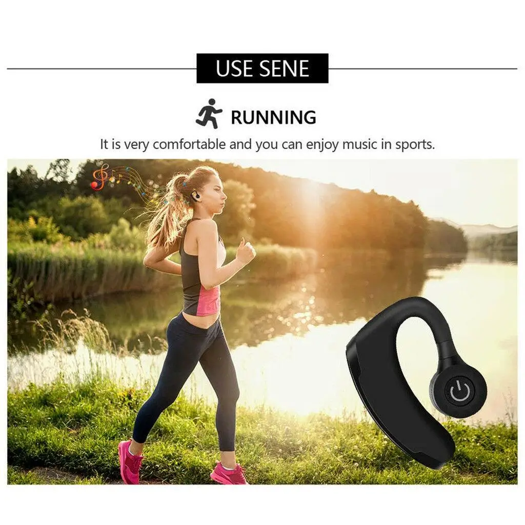 Wireless Bluetooth Music Sport Headset Stereo Earphone Over Ear for iPhone 11 Pro Max XS Samsung S20 S10 S9 S8 Motorola E G X Z