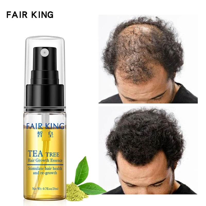 FAIR KING Tea Tree Hair Growth Essence Hair Loss Products Essential Oil Liquid Treatment Preventing Hair Loss Hair Care Products