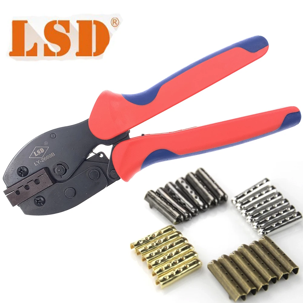 Инструмент для обжима концов шнурков металлическая оболочка LY-2669B | Инструменты