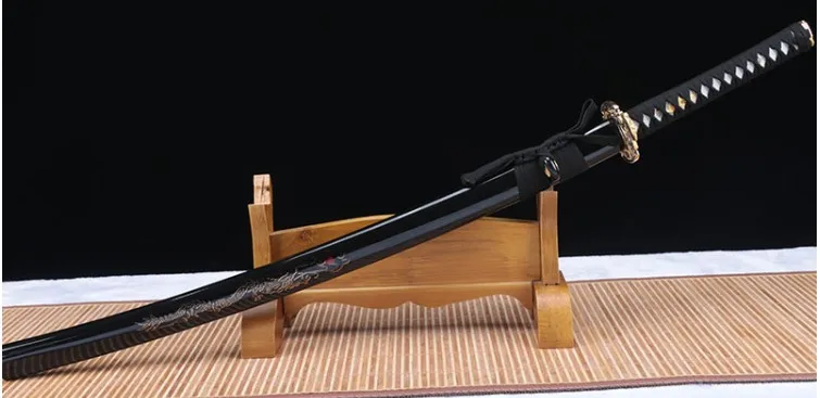 Катана самообороны боевые искусства деревянные оболочки холодное оружие Toyo меч самурайский лезвие не окантован