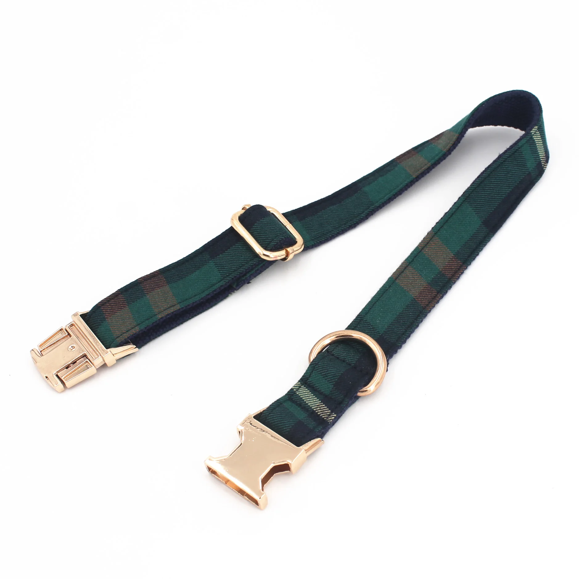 Baratos Accesorios de lazo para mascota cuello de perro Tartán de Tweed