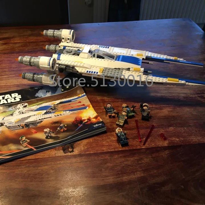 05054 Звездные войны серии Rebel U-Wing истребители 75155 строительные блоки 679 шт космический корабль игрушки Кирпичи совместимы