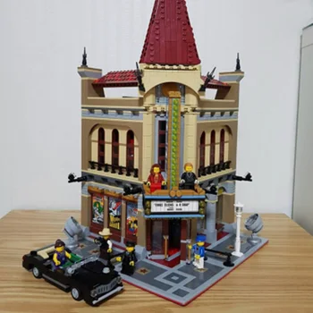 

IN STOCK 15006 Compatible with Lepining CREATOR Palace Cinema 10232 Building-Blocks Bricks Toys for Children Kids Gift