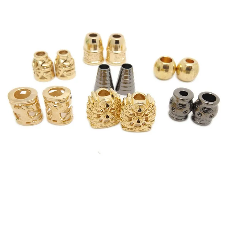 Стоппер для троса 2 шт. металлический шнур с замком сделай сам аксессуары одежды