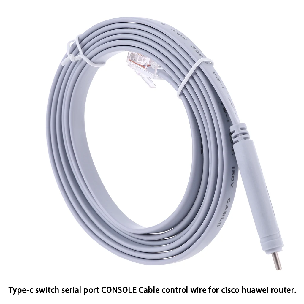 Deek-Robot 6ft FTDI usb type-C RS232 для RJ45 Кабель-адаптер для маршрутизатора Cisco huawei H3C