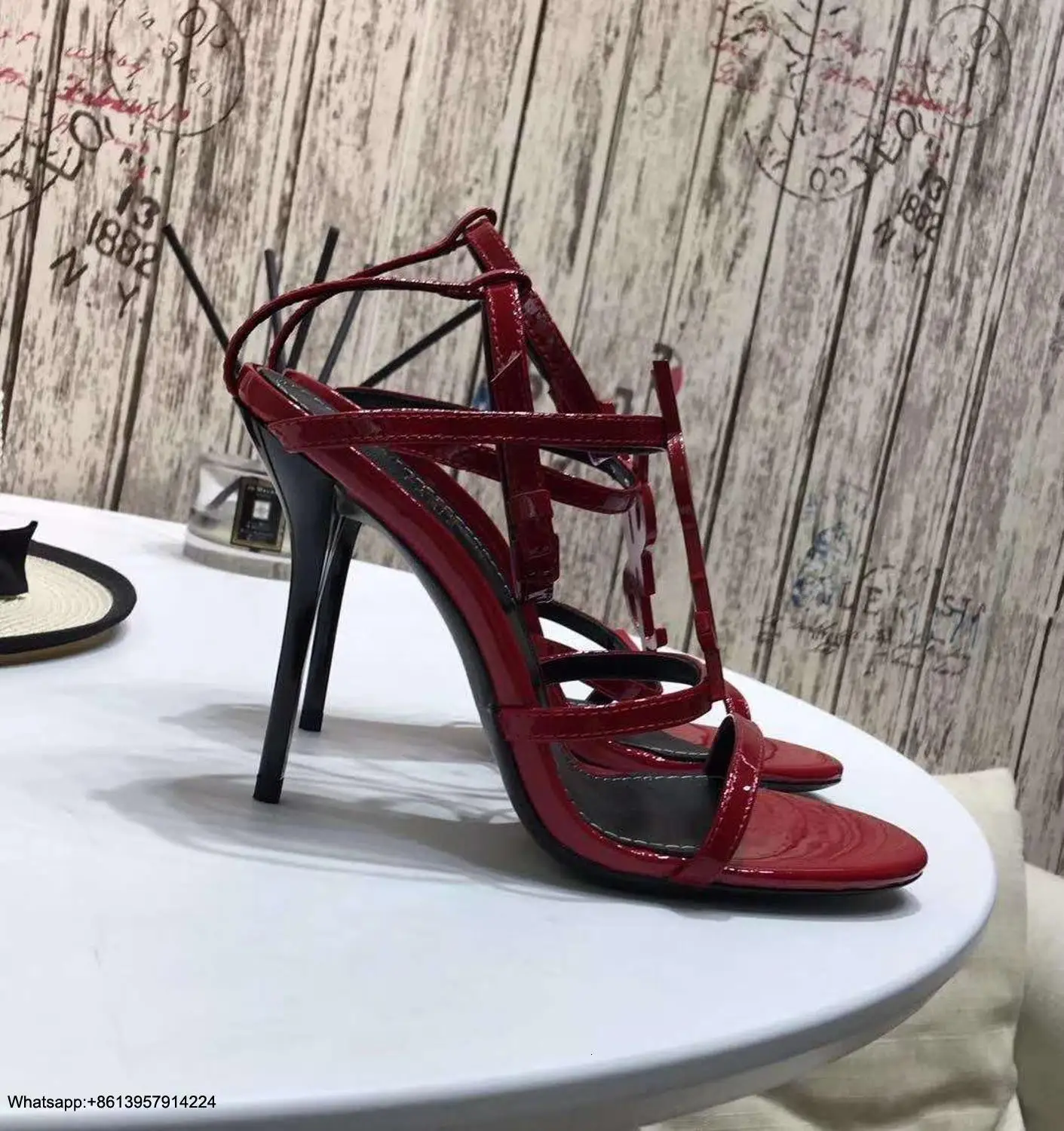 Высококачественная Женская обувь в классическом стиле, высокий каблук, Размеры 35-41, высокое качество,, босоножки(с коробкой и мешком для пыли