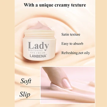 

Tightening Skin Care Refreshing Nourishing Remove Dark Circles Anti Wrinkles Easy Absorb Moisturizing Eye Cream Whitening