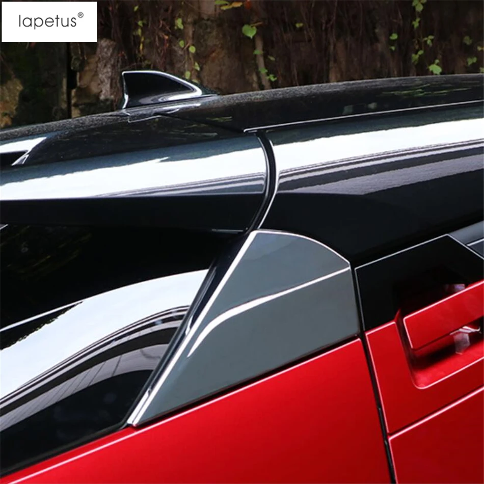 Lapetus аксессуары для Toyota C-HR ЧР задние Треугольники окна крыло спойлера Панель молдинг крышка комплект отделка