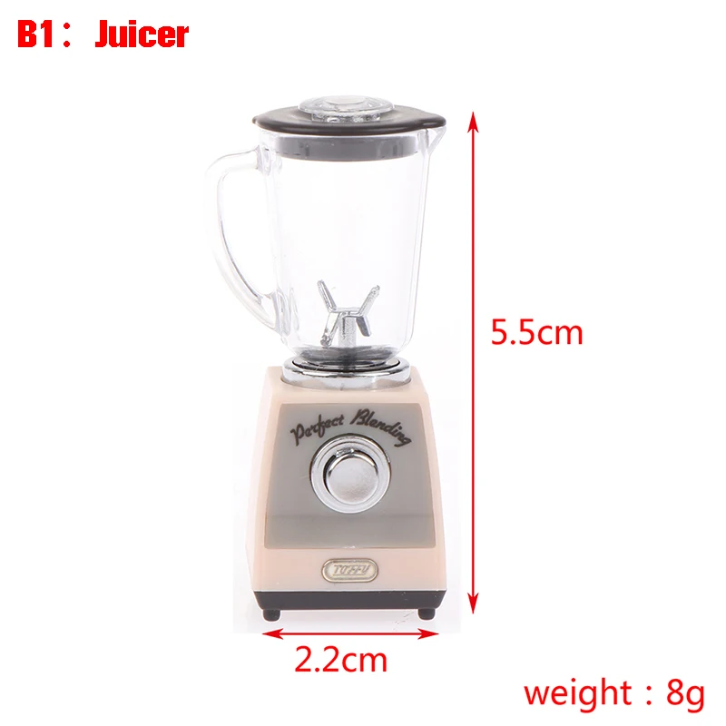 Miniature Dollhouse Coffee Maker Set with Accessories