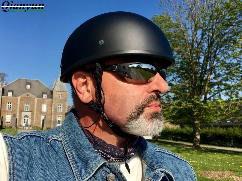Мотоциклетный шлем ретро открытый шлем в стиле ретро chopper для Yamaha FZ1 фазер FZ6 FZ6R FZ8 XJ6 MT-07 MT-09 FZ9 FZ-09
