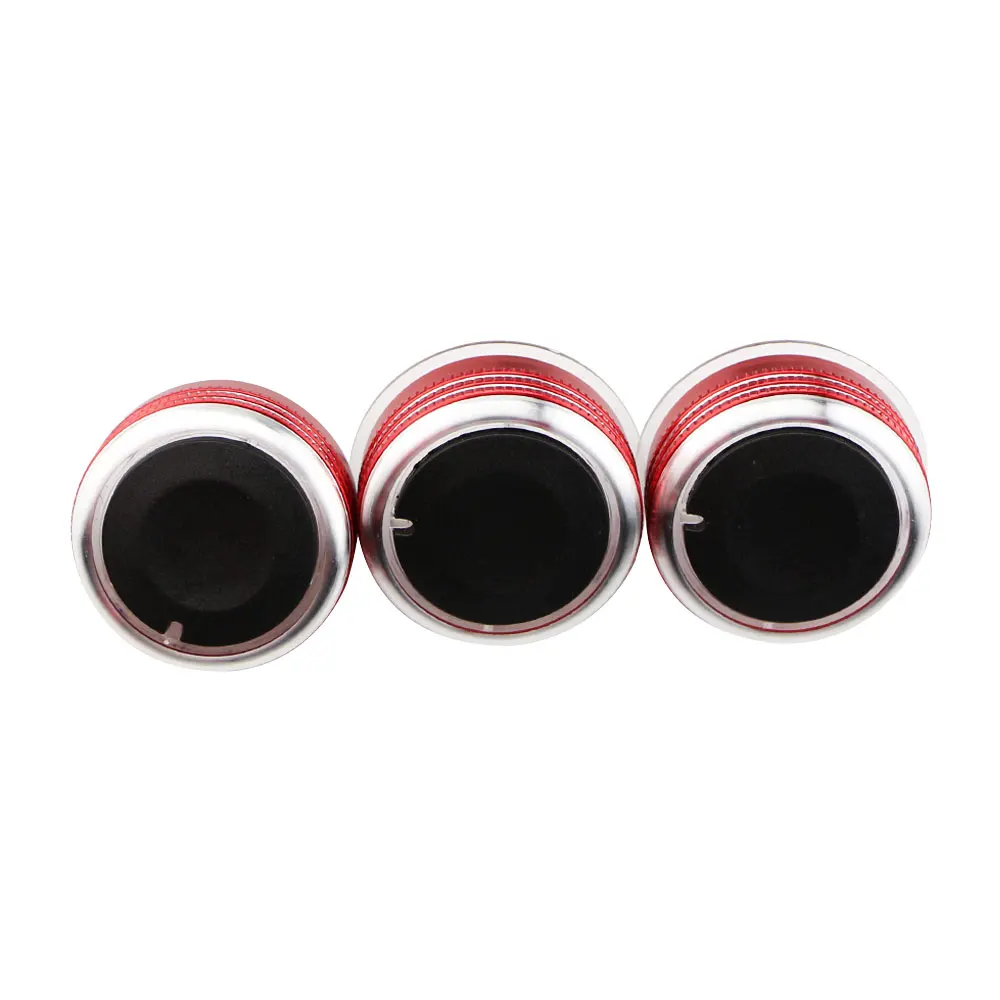 Red Car Ac Knob Air Conditioning Knobs for Toyota Old Corolla Before for BYD F3 F3R Car Heat Control Switch Knob Aluminum Alloy - Название цвета: Red