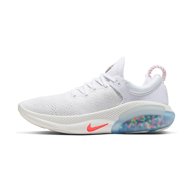 Подлинные женские кроссовки для бега Nike Joyride Run FK, дышащие и прочные, новые трендовые AQ2731-001 - Цвет: white