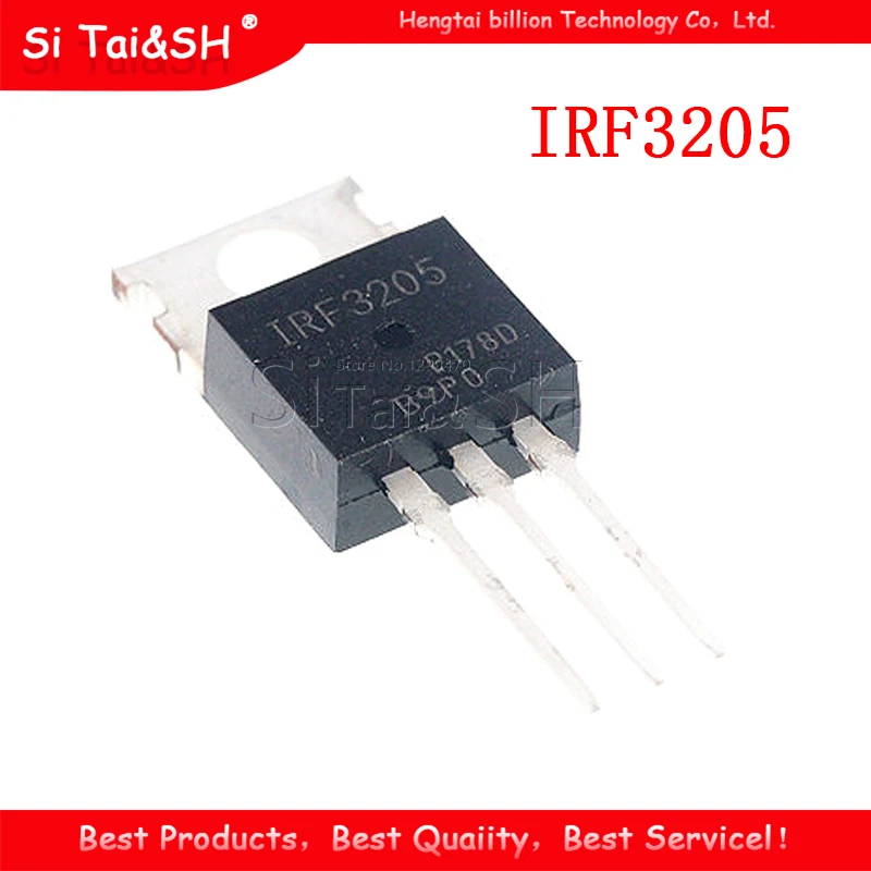 10 шт. IRF3205 IRF3205PBF MOSFET MOSFT 55V 98A 8mOhm 97.3nC TO-220 Новый оригинал | Электронные компоненты и